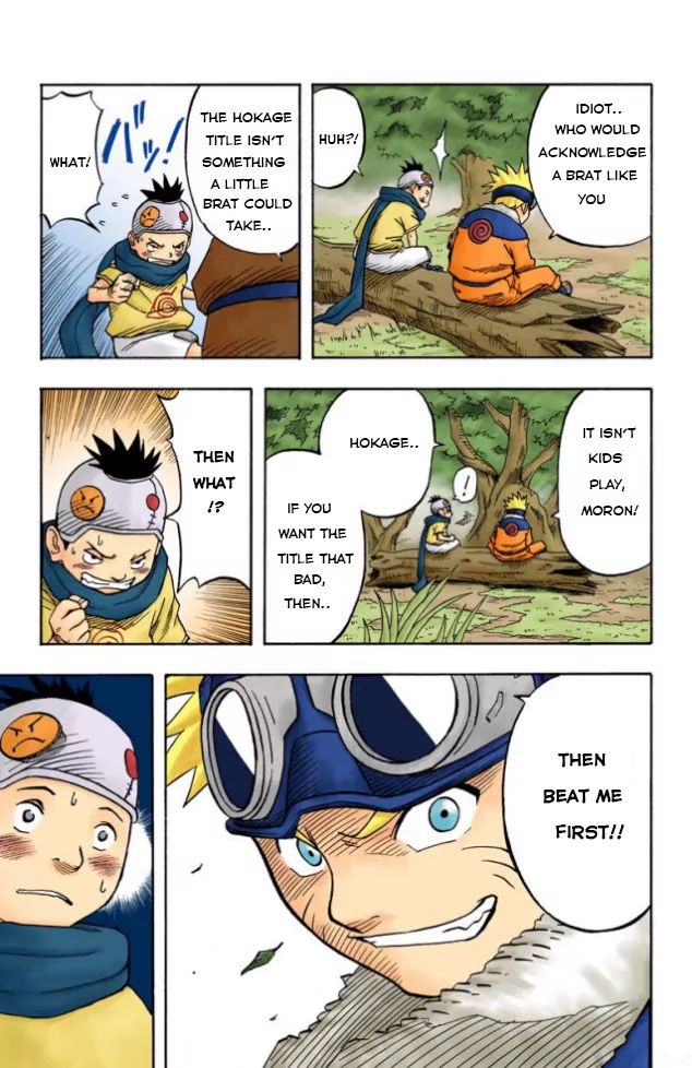 Naruto - Full Color - Vol.1 Chapter 2: Konohamaru