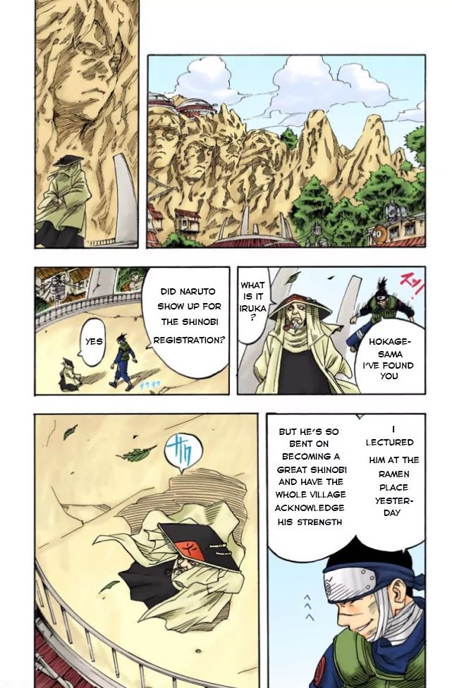 Naruto - Full Color - Vol.1 Chapter 2: Konohamaru