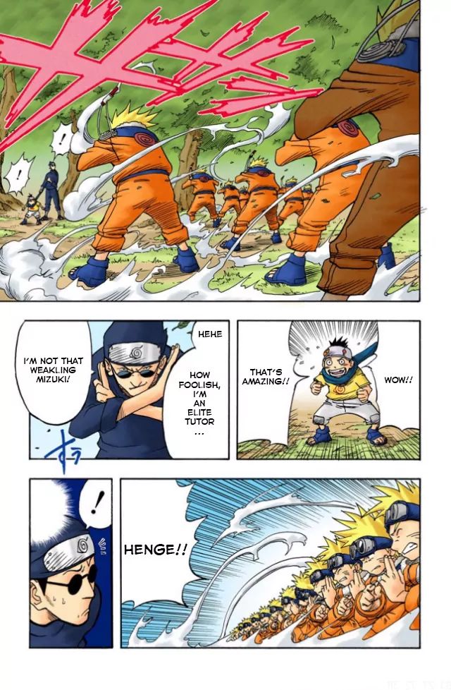 Naruto - Full Color - Vol.1 Chapter 2: Konohamaru