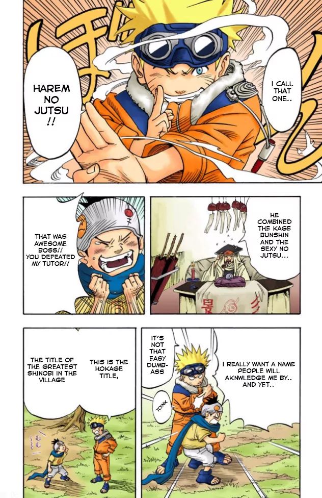 Naruto - Full Color - Vol.1 Chapter 2: Konohamaru