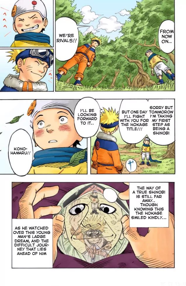 Naruto - Full Color - Vol.1 Chapter 2: Konohamaru