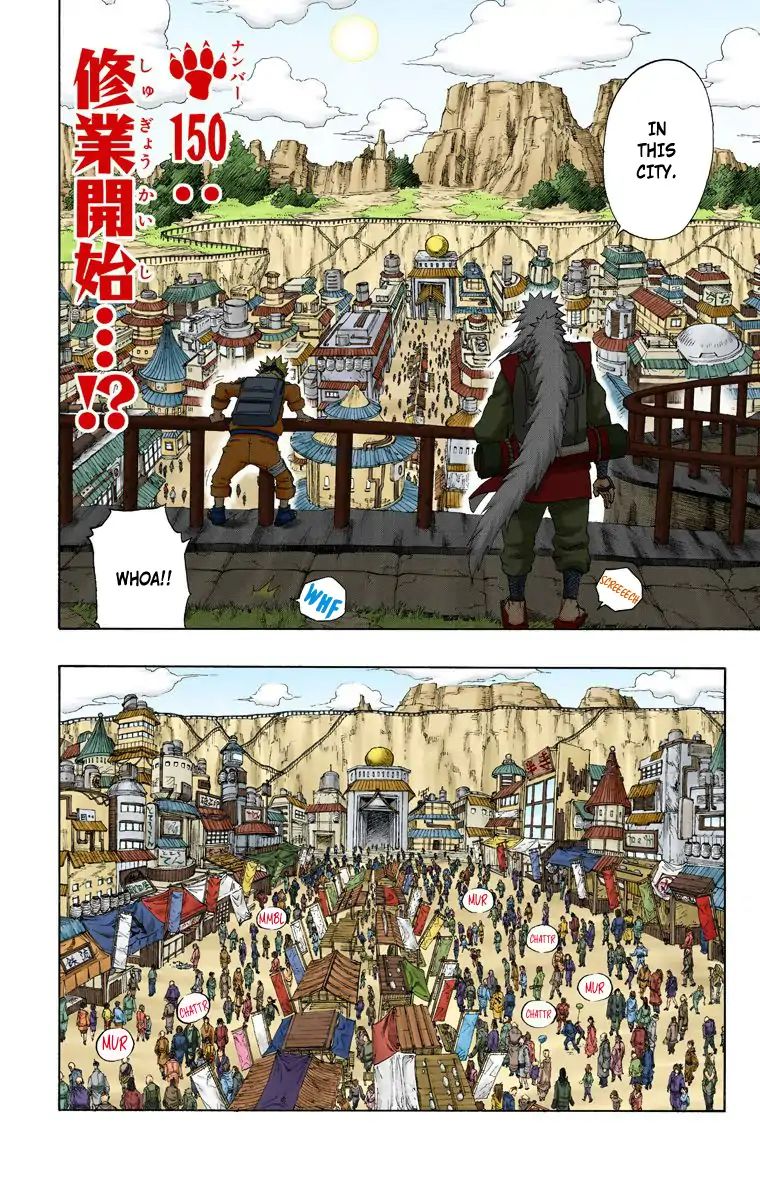 Naruto - Full Color - Vol.17 Chapter 150: Training Begins...?!