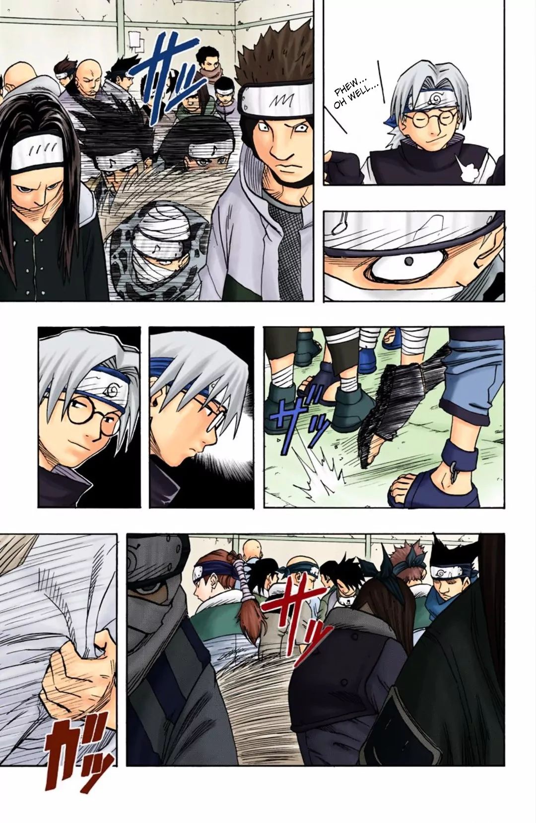 Naruto - Full Color - Vol.5 Chapter 40: The First Exam!!