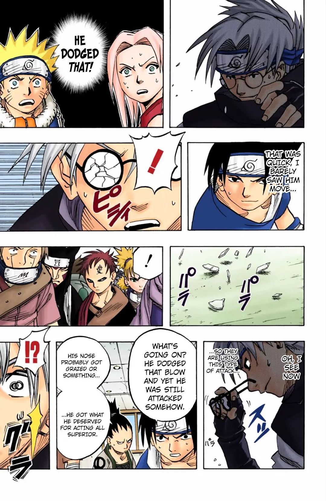 Naruto - Full Color - Vol.5 Chapter 40: The First Exam!!