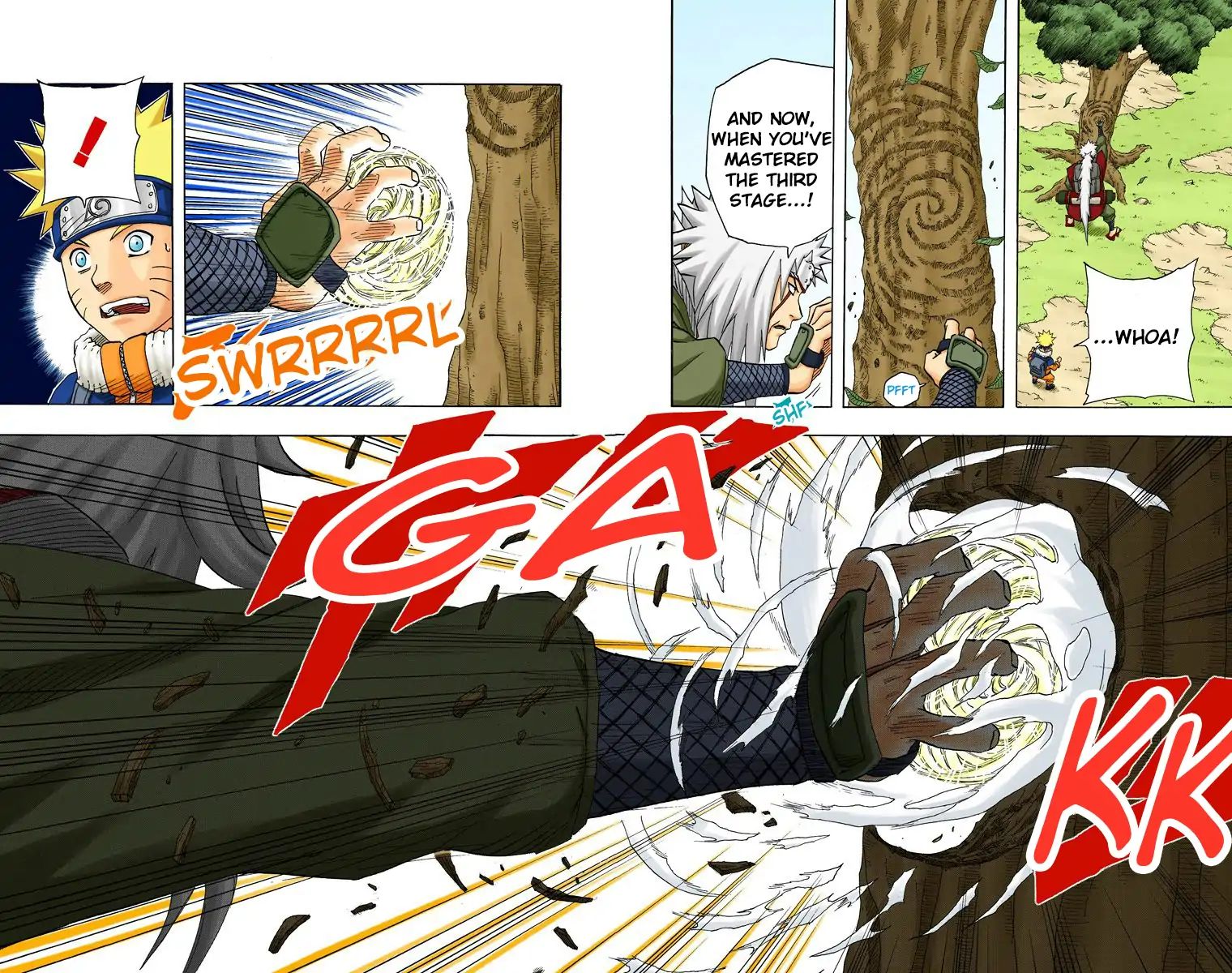 Naruto - Full Color - Vol.18 Chapter 155: The Third Step