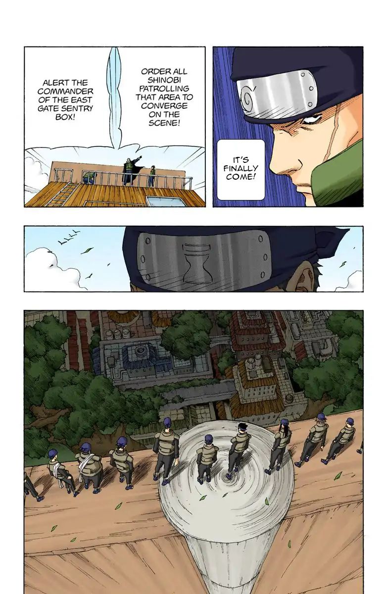 Naruto - Full Color - Vol.13 Chapter 116: Operation Destroy Konoha!!