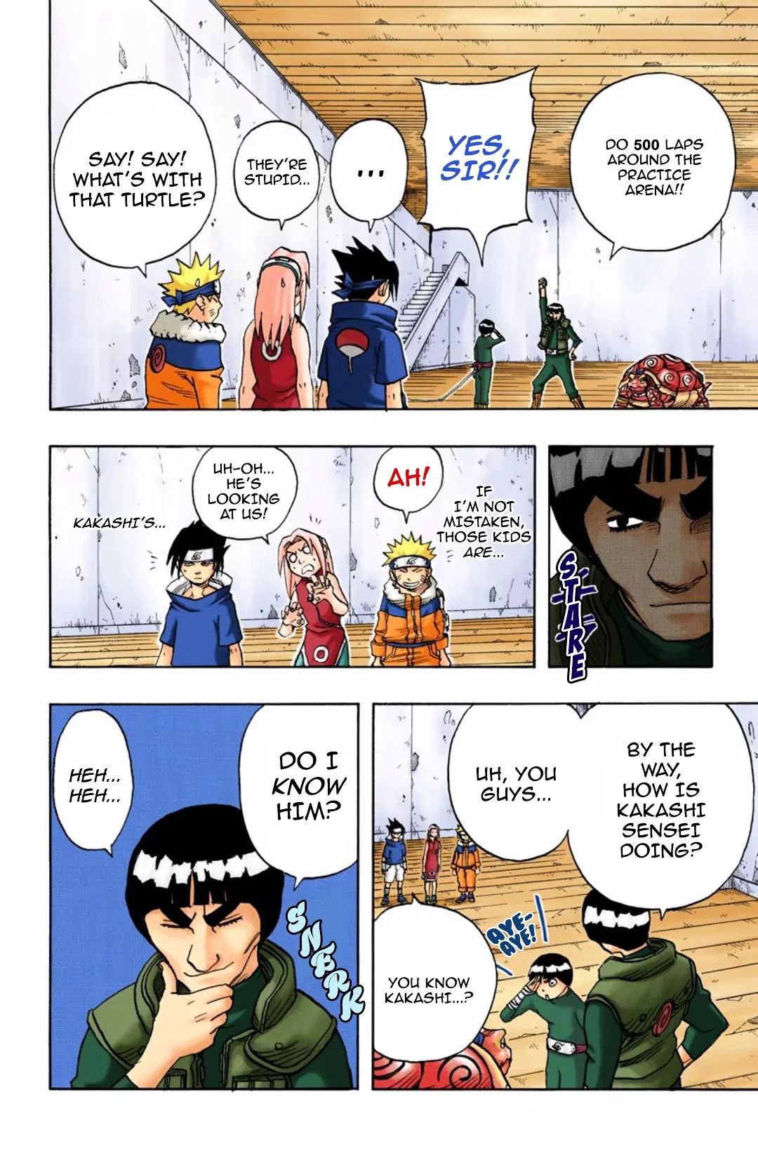 Naruto - Full Color - Vol.5 Chapter 38: Start!