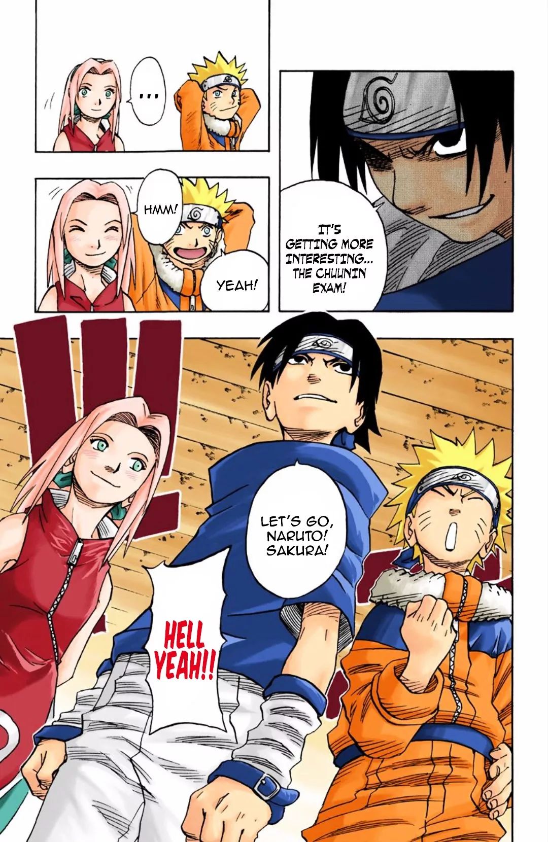 Naruto - Full Color - Vol.5 Chapter 38: Start!