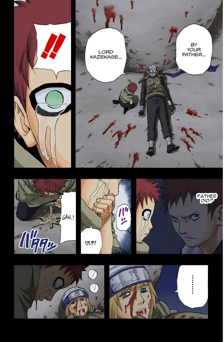 Naruto - Full Color - Vol.15 Chapter 131: The Name Gaara!!