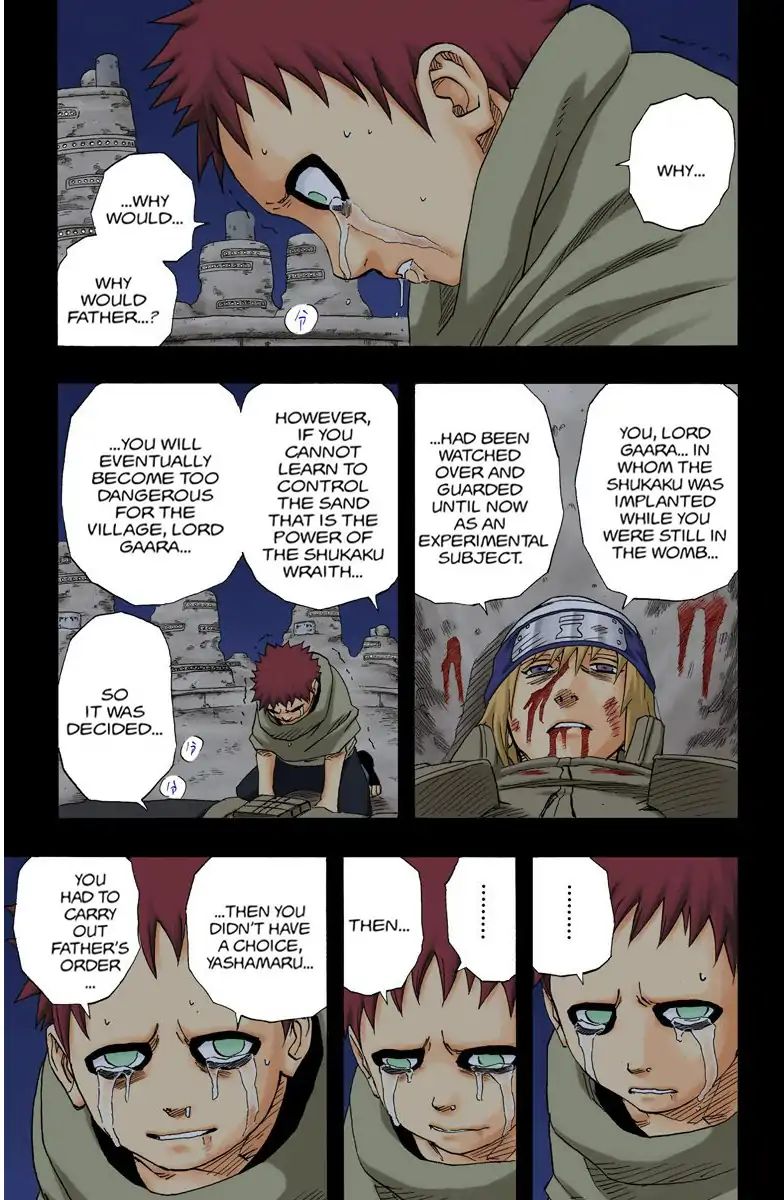 Naruto - Full Color - Vol.15 Chapter 131: The Name Gaara!!