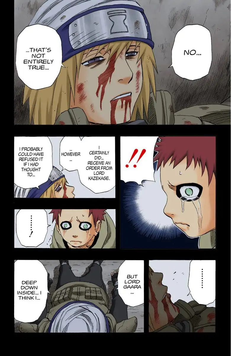 Naruto - Full Color - Vol.15 Chapter 131: The Name Gaara!!