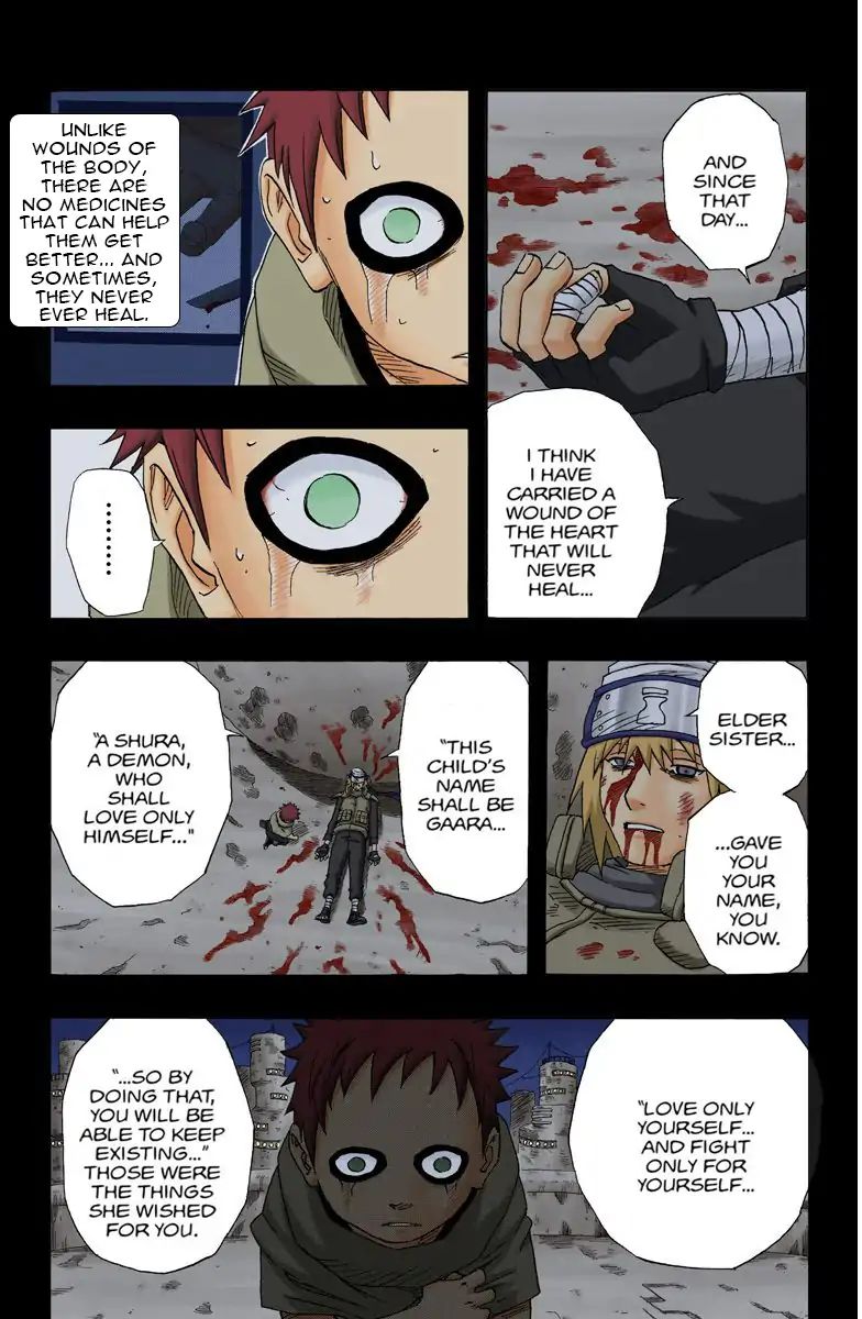 Naruto - Full Color - Vol.15 Chapter 131: The Name Gaara!!