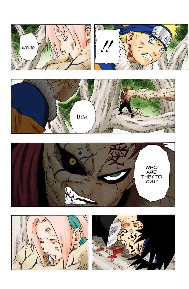 Naruto - Full Color - Vol.15 Chapter 131: The Name Gaara!!