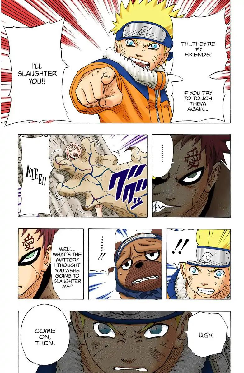 Naruto - Full Color - Vol.15 Chapter 131: The Name Gaara!!