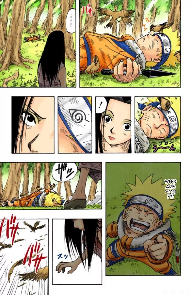 Naruto - Full Color - Vol.3 Chapter 21: Encounter In The Forest...!