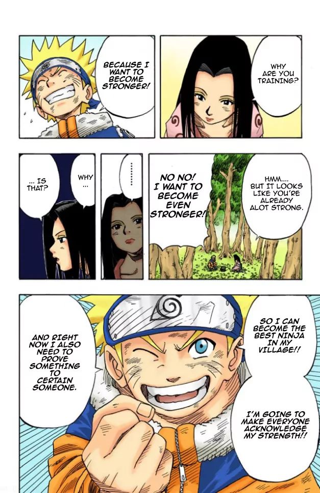 Naruto - Full Color - Vol.3 Chapter 21: Encounter In The Forest...!