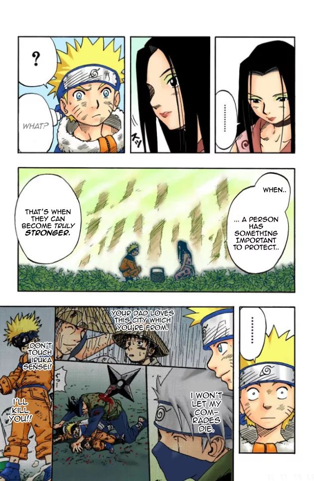 Naruto - Full Color - Vol.3 Chapter 21: Encounter In The Forest...!