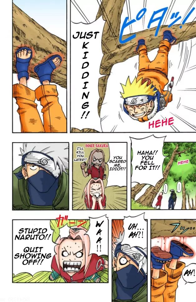 Naruto - Full Color - Vol.3 Chapter 21: Encounter In The Forest...!