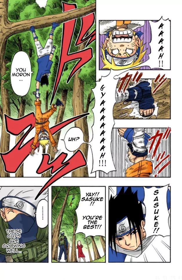 Naruto - Full Color - Vol.3 Chapter 21: Encounter In The Forest...!