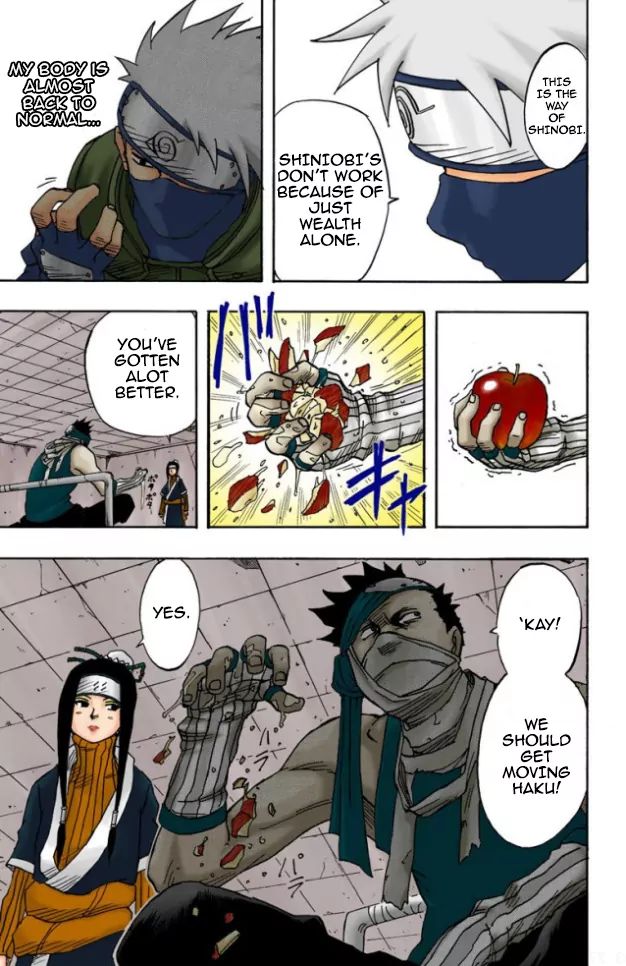 Naruto - Full Color - Vol.3 Chapter 21: Encounter In The Forest...!