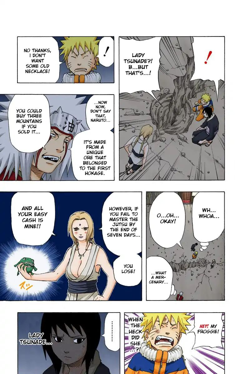 Naruto - Full Color - Vol.18 Chapter 159: The Wager...!!