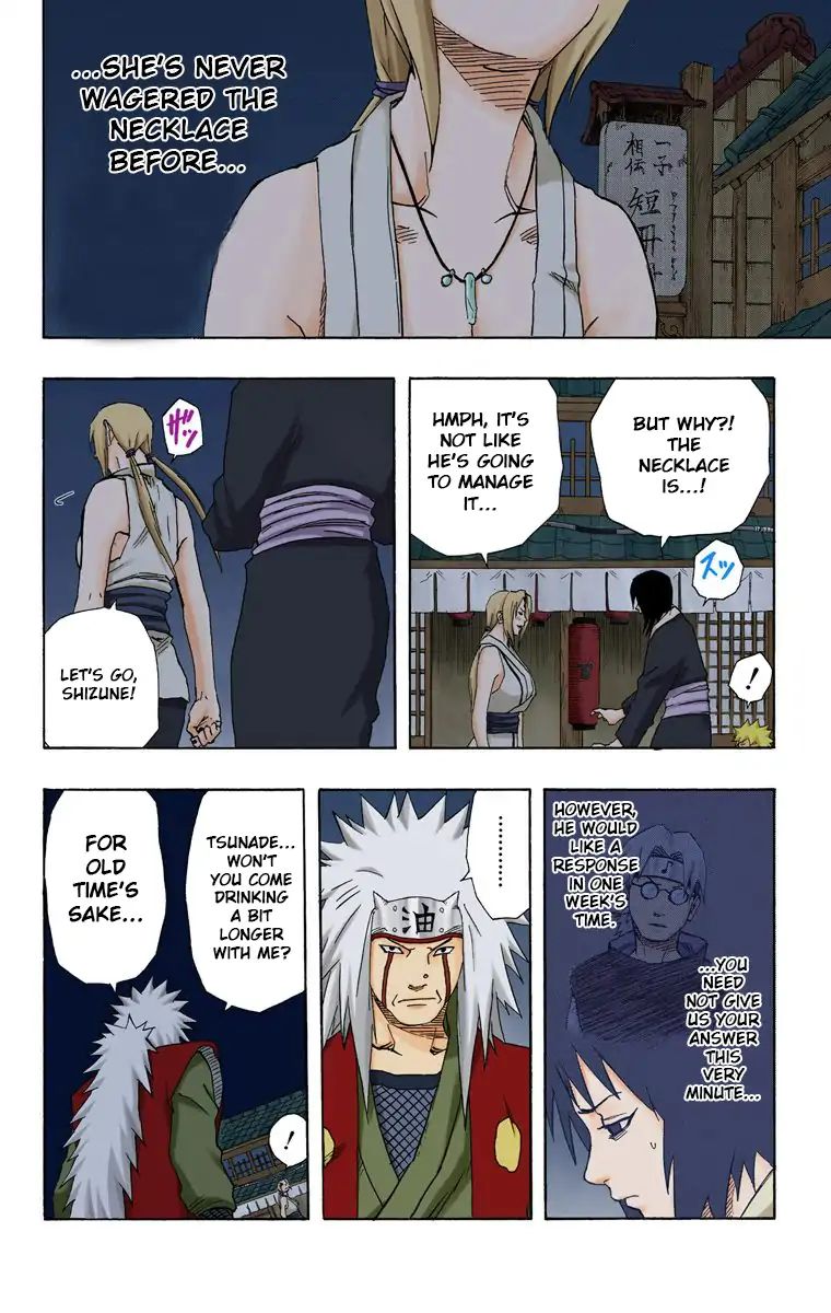 Naruto - Full Color - Vol.18 Chapter 159: The Wager...!!