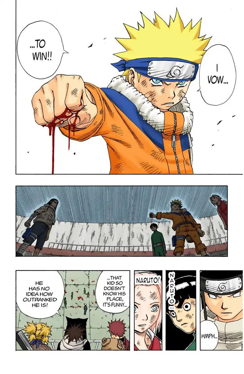 Naruto - Full Color - Vol.9 Chapter 81: Gaara Vs