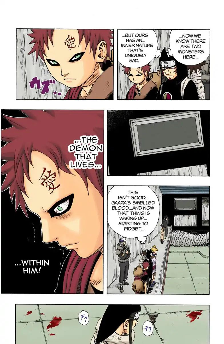 Naruto - Full Color - Vol.9 Chapter 81: Gaara Vs