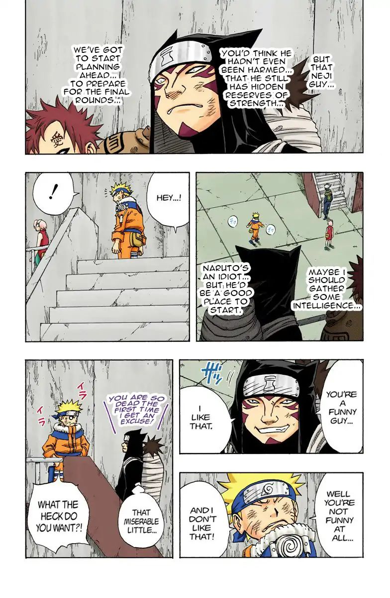 Naruto - Full Color - Vol.9 Chapter 81: Gaara Vs