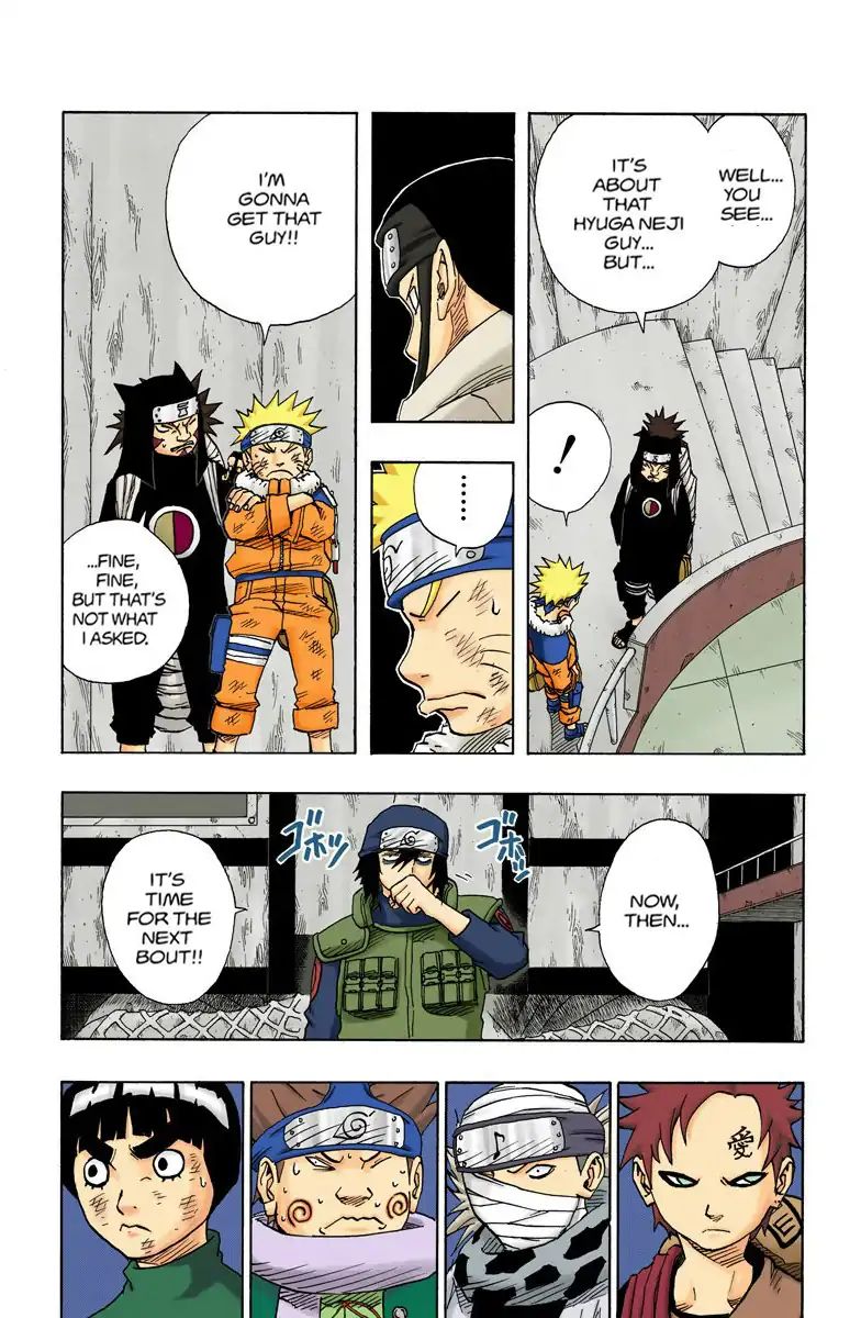 Naruto - Full Color - Vol.9 Chapter 81: Gaara Vs