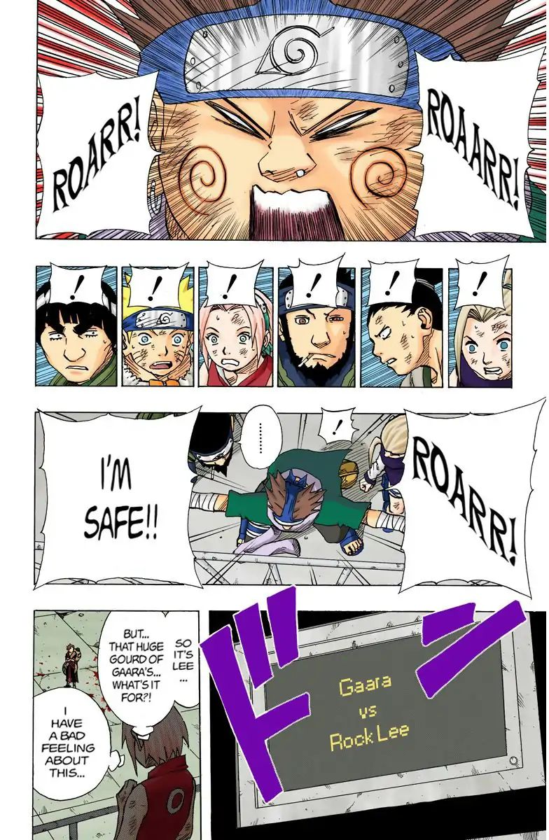 Naruto - Full Color - Vol.9 Chapter 81: Gaara Vs