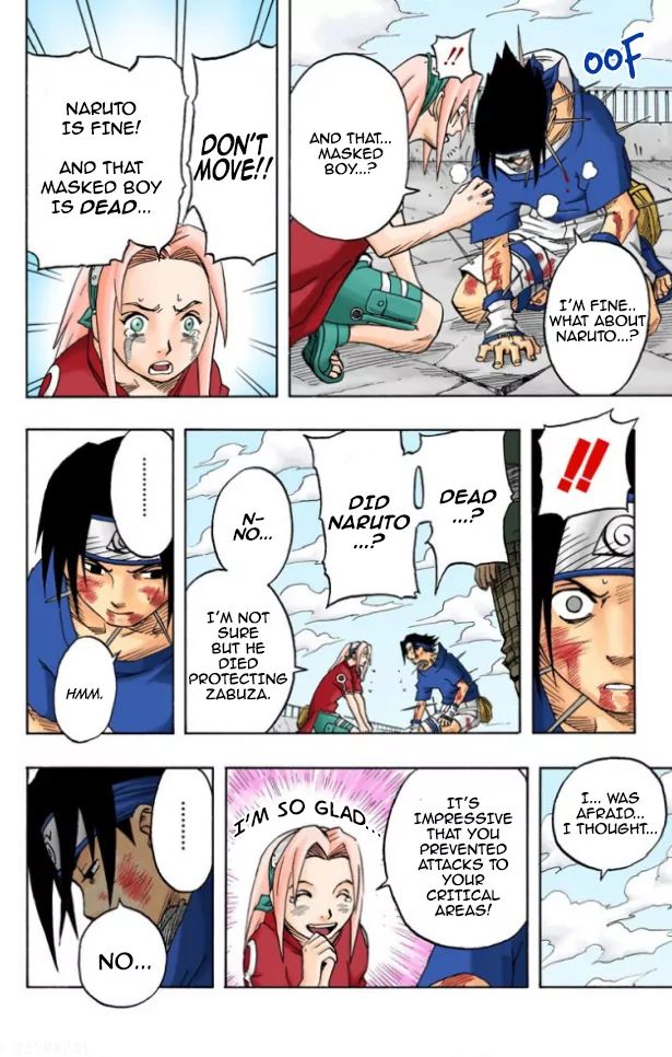 Naruto - Full Color - Vol.4 Chapter 33: The Hero's Bridge!!