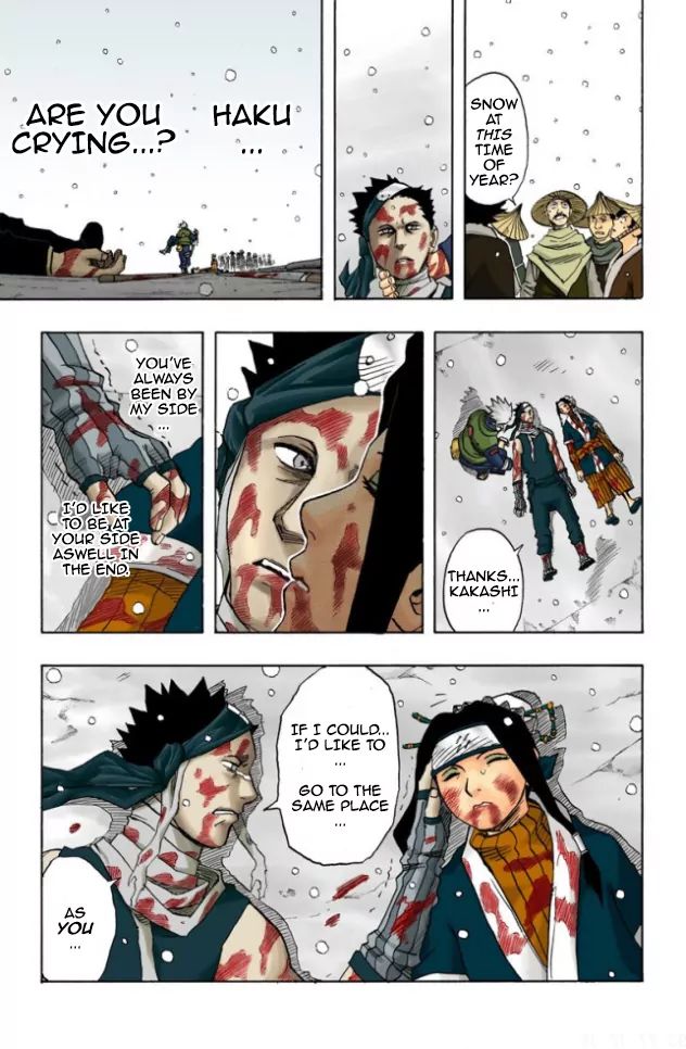 Naruto - Full Color - Vol.4 Chapter 33: The Hero's Bridge!!