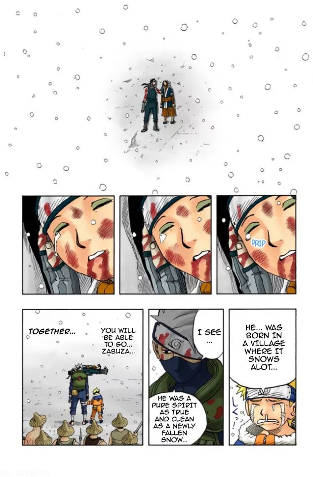 Naruto - Full Color - Vol.4 Chapter 33: The Hero's Bridge!!