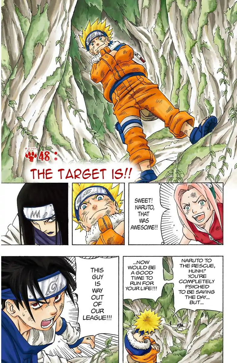 Naruto - Full Color - Vol.6 Chapter 48: The Target Is