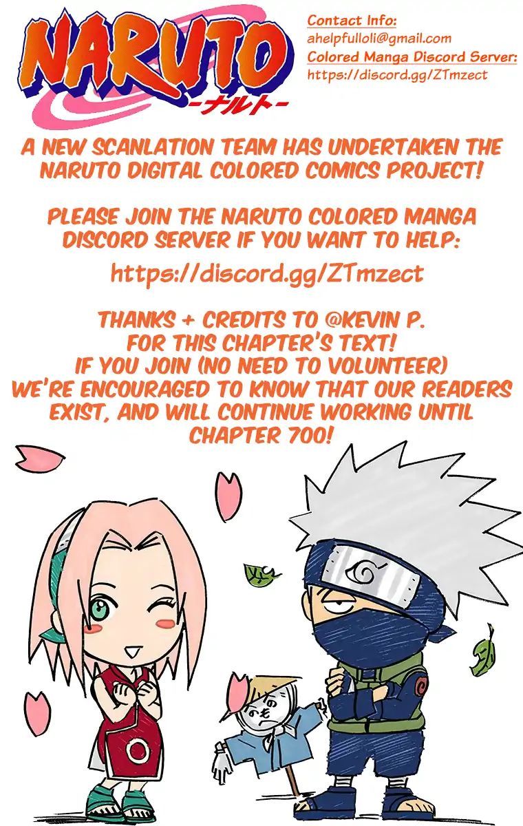 Naruto - Full Color - Vol.18 Chapter 156: The Offer