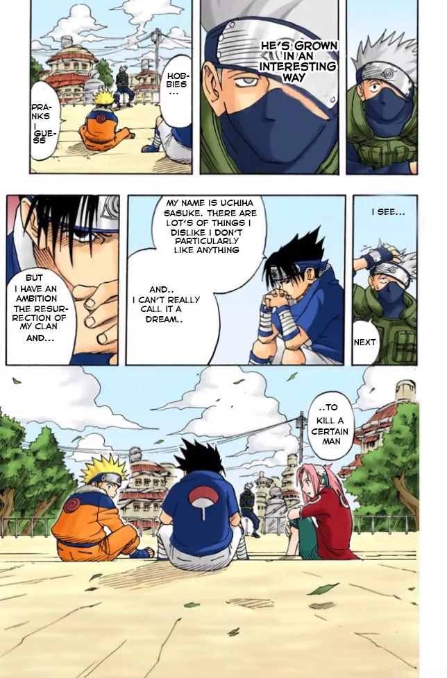 Naruto - Full Color - Vol.1 Chapter 4: Kakashi Hatake