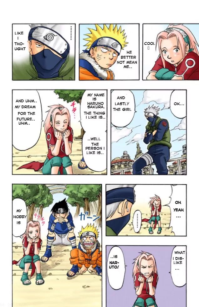 Naruto - Full Color - Vol.1 Chapter 4: Kakashi Hatake