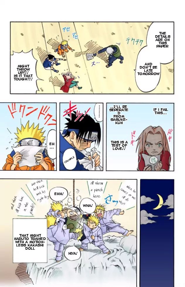 Naruto - Full Color - Vol.1 Chapter 4: Kakashi Hatake