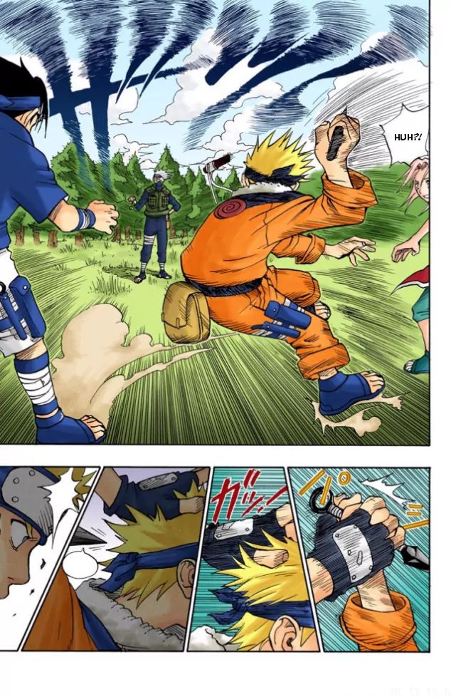 Naruto - Full Color - Vol.1 Chapter 4: Kakashi Hatake