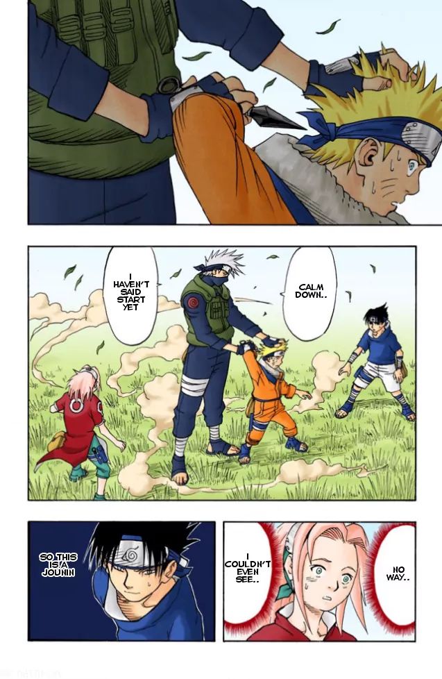 Naruto - Full Color - Vol.1 Chapter 4: Kakashi Hatake