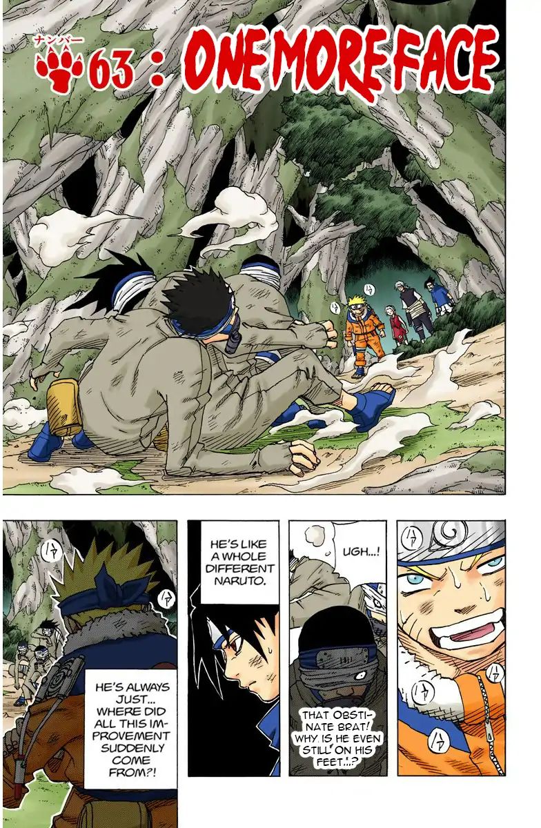 Naruto - Full Color - Vol.7 Chapter 63: One More Face