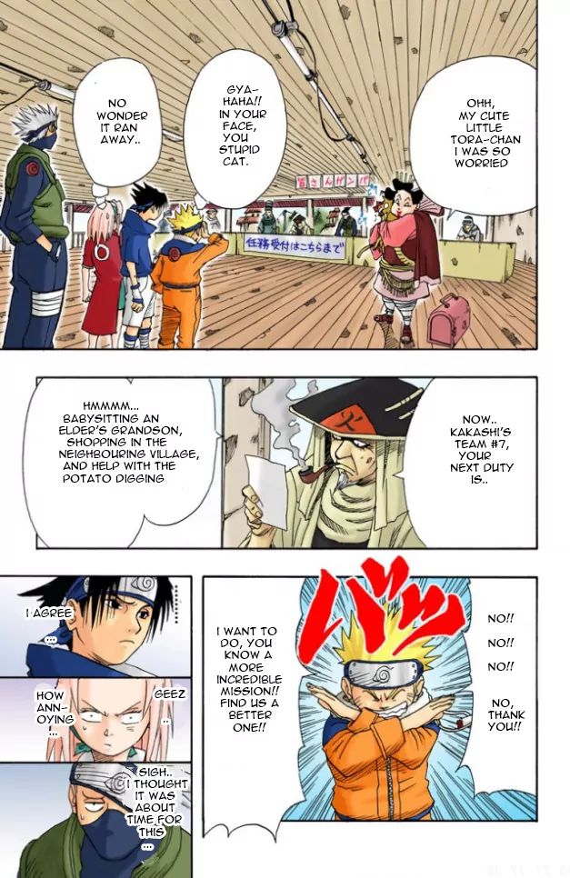 Naruto - Full Color - Vol.2 Chapter 9: The Worst Client