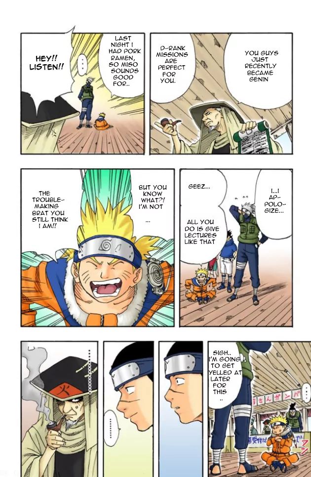 Naruto - Full Color - Vol.2 Chapter 9: The Worst Client