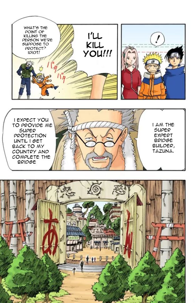 Naruto - Full Color - Vol.2 Chapter 9: The Worst Client