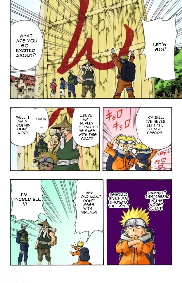 Naruto - Full Color - Vol.2 Chapter 9: The Worst Client