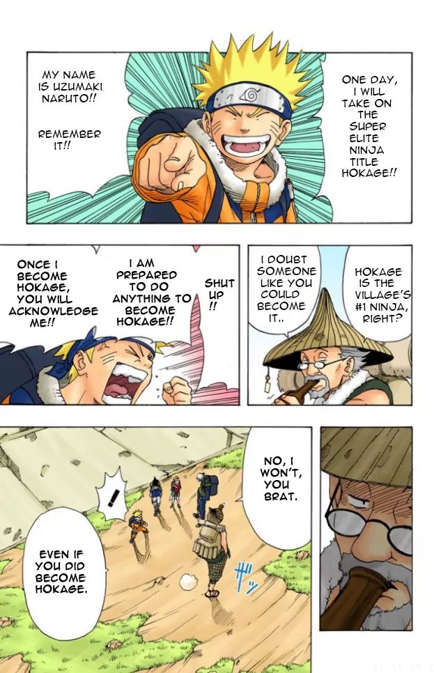 Naruto - Full Color - Vol.2 Chapter 9: The Worst Client