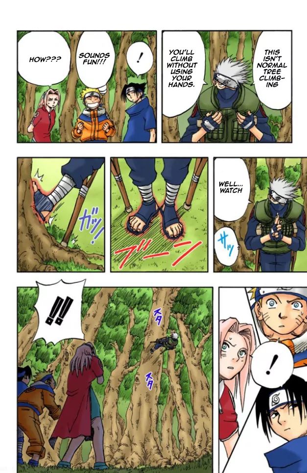 Naruto - Full Color - Vol.3 Chapter 18: Training Day!