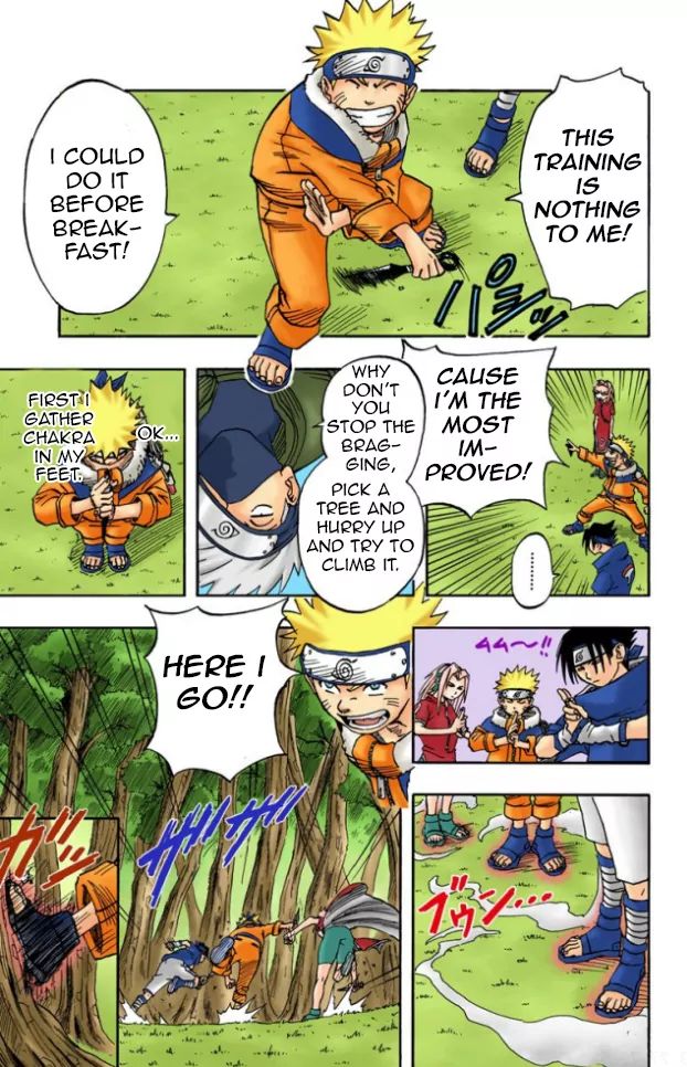 Naruto - Full Color - Vol.3 Chapter 18: Training Day!