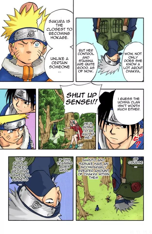 Naruto - Full Color - Vol.3 Chapter 18: Training Day!